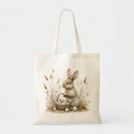 OsterParty Bunny Beige Boho Tragetasche