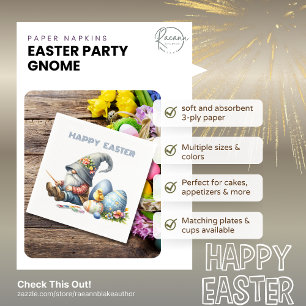 Osterparty-Papiernapkin Serviette