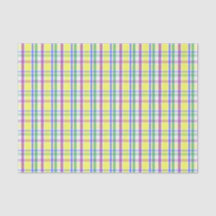 Osterpastel Karierter Frühling Muster