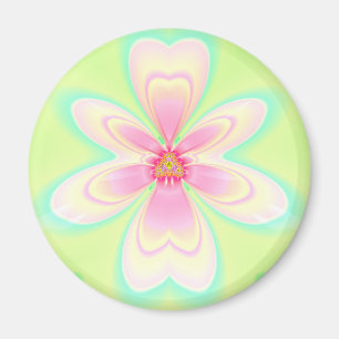 ~ OSTERPASTELLBLUME ~ Fraktal ~ Magnet