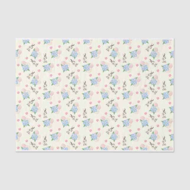 Osterpastelldesign Serie 6 Seidenpapier (Vorderseite)