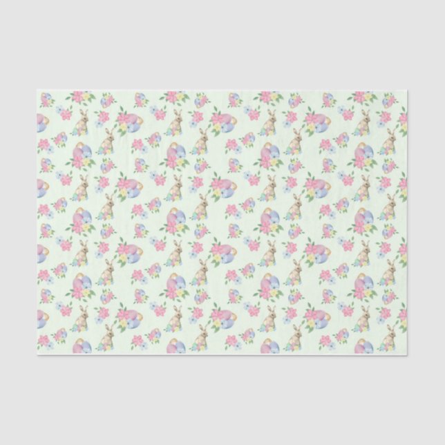 Osterpastelldesign Serie 7 Seidenpapier (Vorderseite)