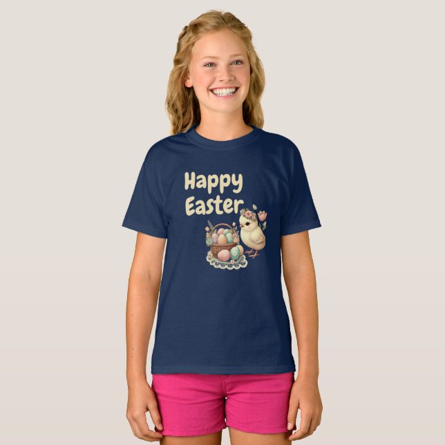OsterPersonalisierte Girls T - Shirt (Vorne ganz)
