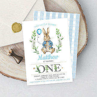 OsterPeter Rabbit Bunny Boy Einladung zum Geburtst