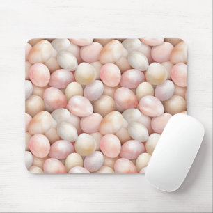 Osterpfirsich-Rosa-Eier Mousepad