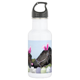 Osterpony und Pferd Edelstahlflasche