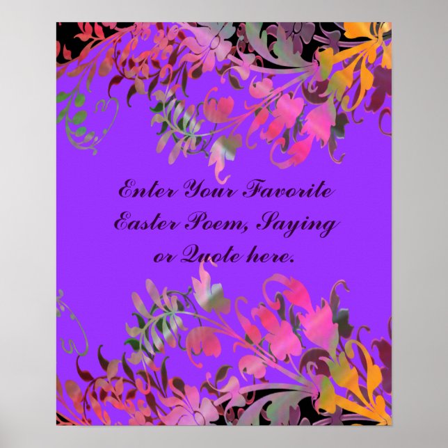 Osterposter drucken poster (Vorne)