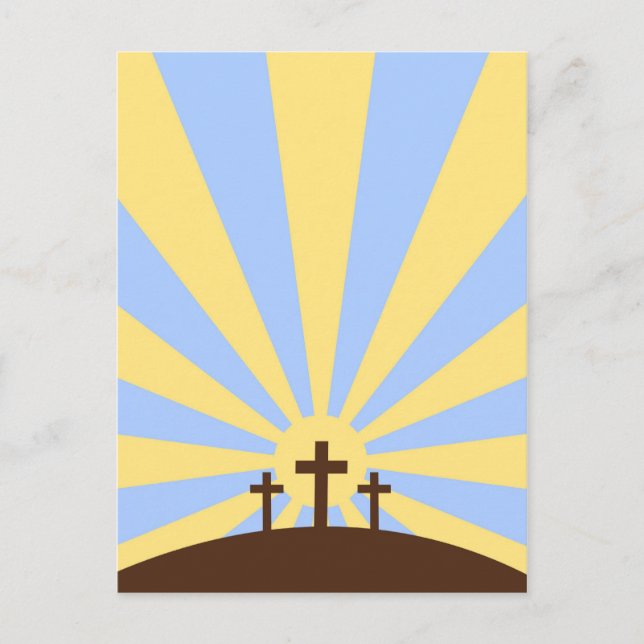 Osterpostkarte Feiertagspostkarte (Vorderseite)