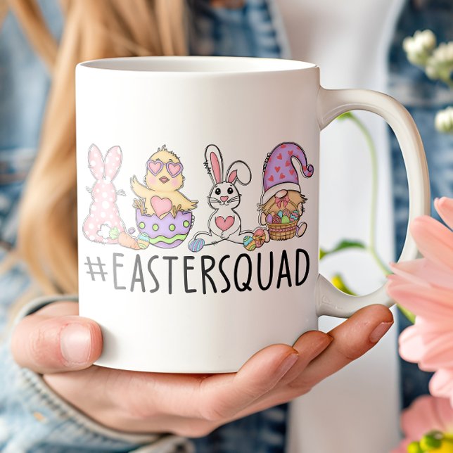 Osterquad Bunny Chicks Eier. Kaffeetasse (Easter Squad!)
