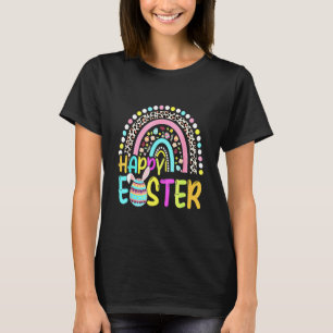 Osterrainbogen Bunny Osterkaninchen Ei Jagdboas T-Shirt