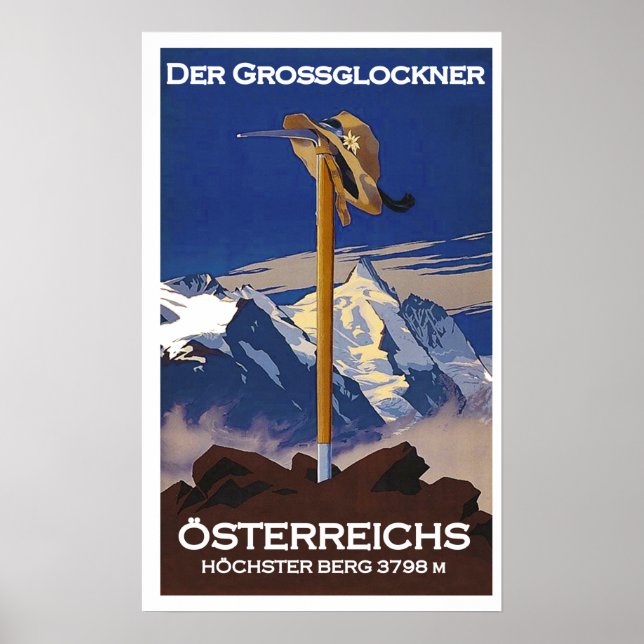 " Österreich: 2021/heute - Der Großglockner ... Poster (Vorne)