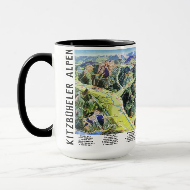 " Österreich: 2021/heute - Kitzbühel/Zillertal ... Tasse (Links)