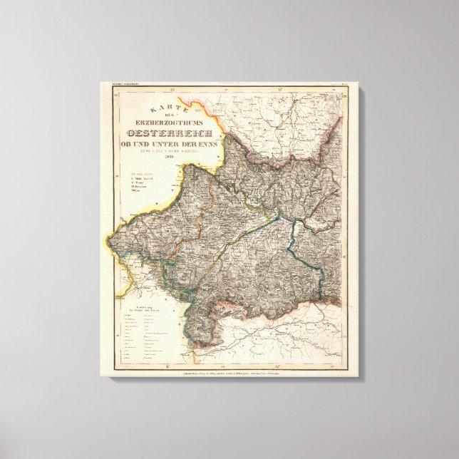 Österreich 2 leinwanddruck (Vorderseite)