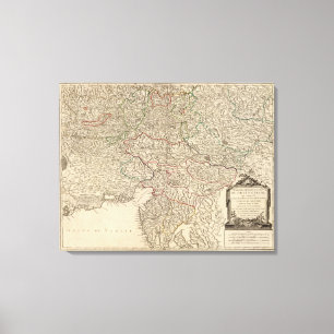 Österreich 3 leinwanddruck