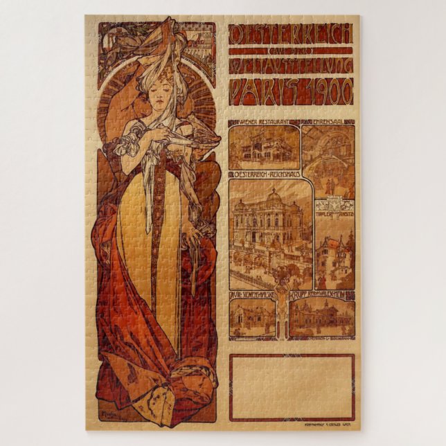 Österreich: Alphonse Mucha (Vertikal)