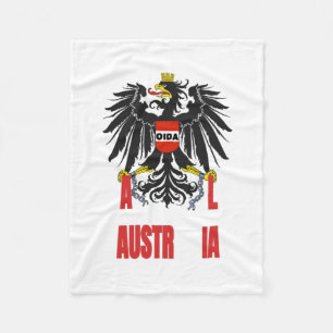 Österreich Australien Verwechslung mit Adlern Fleecedecke