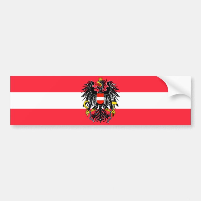 Österreich Autoaufkleber (Vorne)