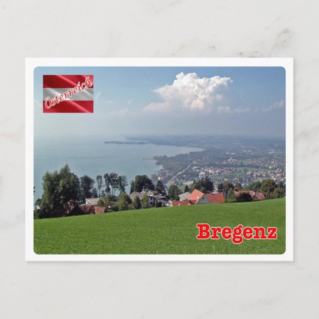 Österreich - Bregenz - Postkarte (Vorderseite)