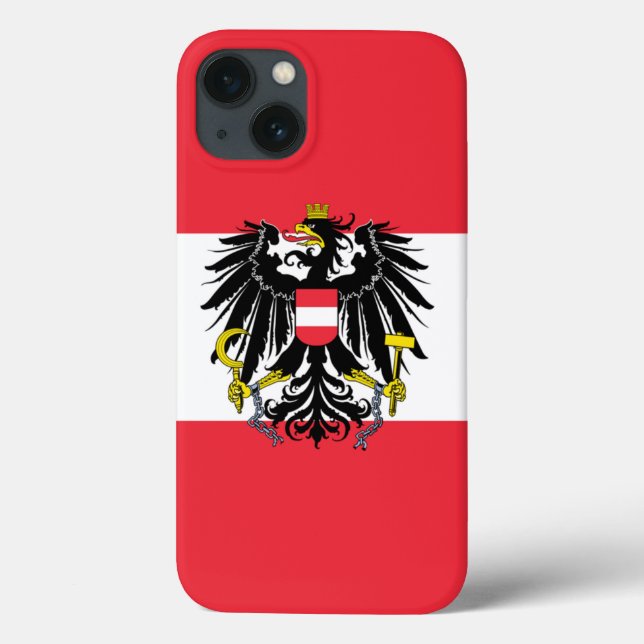 Österreich Case-Mate iPhone Hülle (Rückseite)