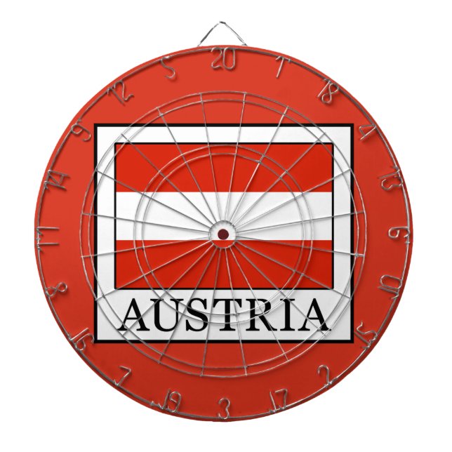 Österreich Dartscheibe (vorne)
