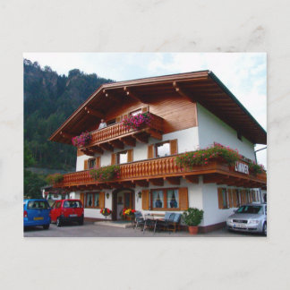 Österreich, Das perfekte Gästehaus Postkarte