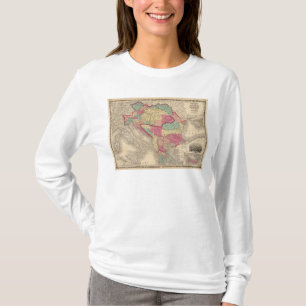 Österreich die Türkei in Europa und in T-Shirt