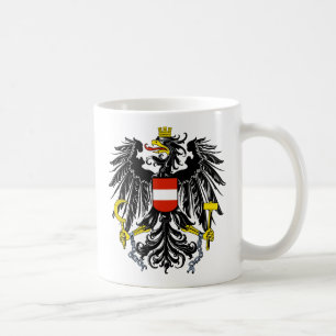 Österreich-Emblem Kaffeetasse