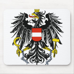 Österreich-Emblem Mousepad