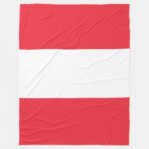 Österreich-Flagge Fleecedecke