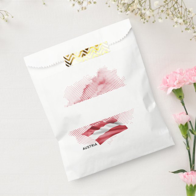 Österreich-Flagge Geschenktütchen (Versiegelt)