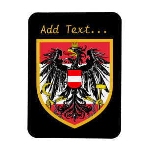 Österreich-Flagge Magnet