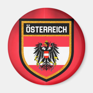 Österreich-Flagge Magnet