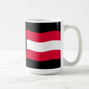 Österreich Flagge Tasse