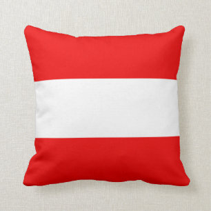 Österreich Flagge x Flaggenkissen Kissen