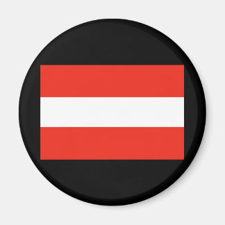 Österreich - Flaggenstaat / Österreich - Magnet
