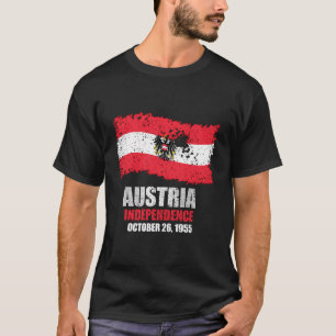 Österreich Flaggenstaat T Shirt Österreichische Un