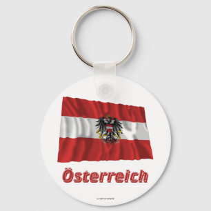 Österreich Fliegende Dienstflagge, deutscher Name Schlüsselanhänger