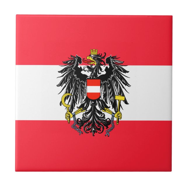 Österreich Fliese (Vorderseite)