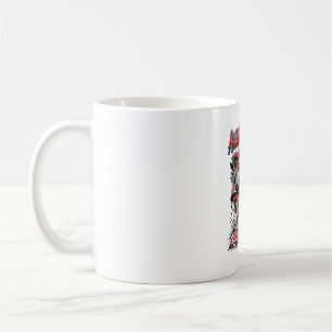 Österreich Fußball Skelett Stürmer Nationen Poster Kaffeetasse