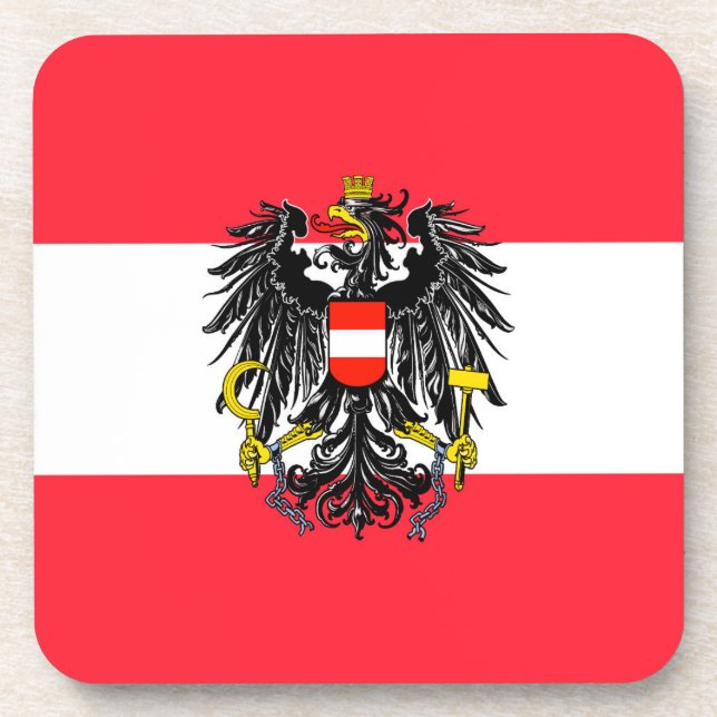 Österreich Getränkeuntersetzer (Vorderseite)