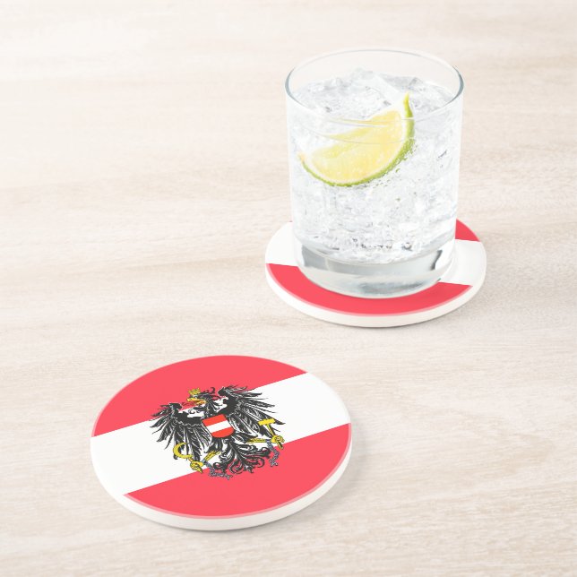 Österreich Getränkeuntersetzer (Seite)