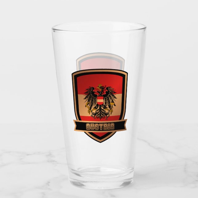 Österreich Glas (Vorderseite)