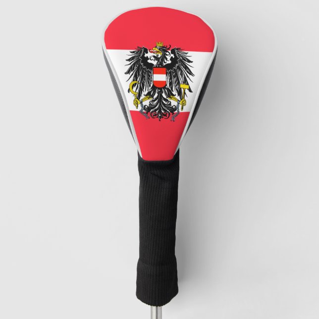 Österreich Golf Headcover (Vorderseite)