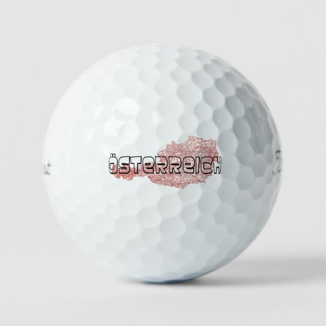Österreich Golfball (Vorderseite)