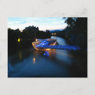 Österreich - Graz - Murinsel Postkarte