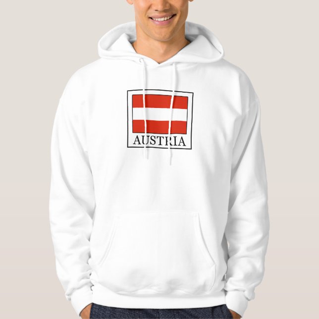Österreich Hoodie (Vorderseite)