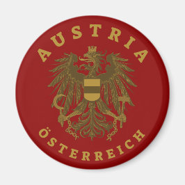 Österreich - Imitate - Goldmedaille für Waffen Magnet