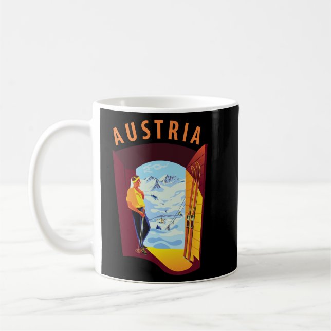 Österreich Kaffeetasse (Links)