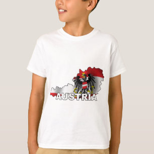 Österreich-Karte T-Shirt
