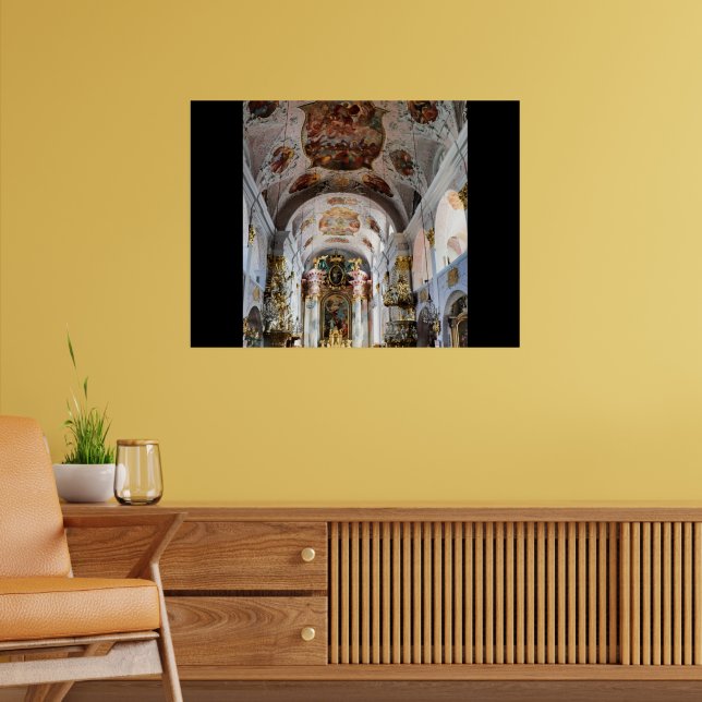 Österreich Kathedrale Decke Poster (Wohnzimmer 2)